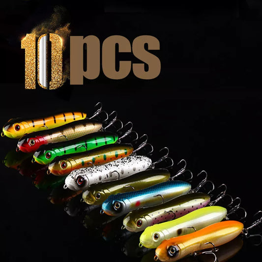 10Pcs Metal Jig Fishing Lure Weights 10cm 16g  Trolling Hard Bait Bass Fishing Bait Tackle Trout Jigging Lure Jigs Lures Pesca